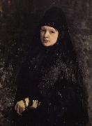 Ilia Efimovich Repin Sister oil